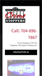 Mobile Screenshot of northmeckcrimestoppers.org
